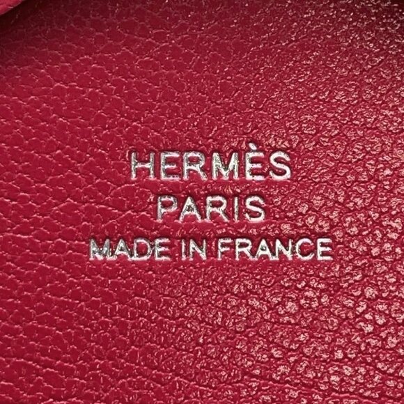 HERMES Calvi duo Chevre Shamqila Rose Extreme - Picture 5 of 8